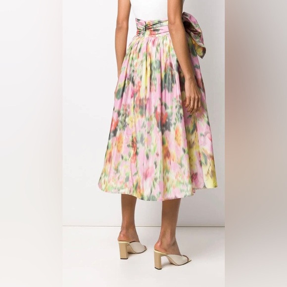 MSGM Bow Embellished Floral Skirt - Rare find! - Picture 3 of 16